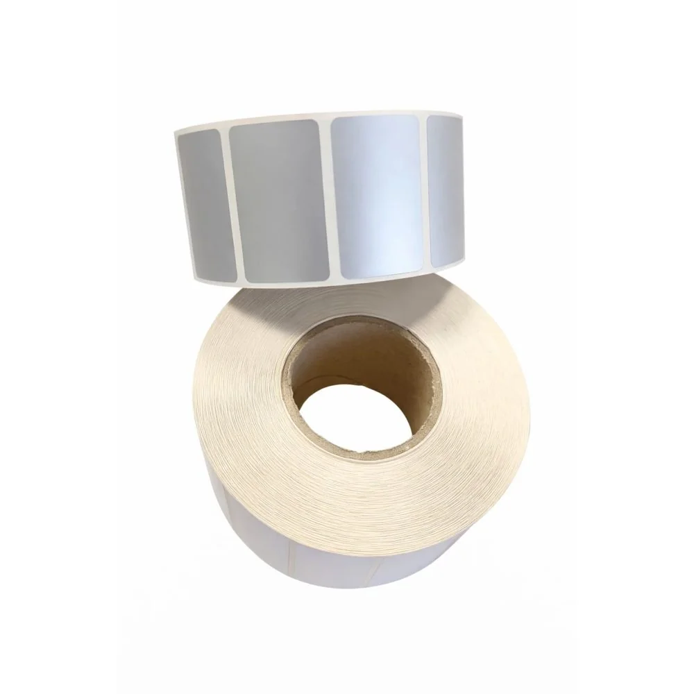 PET lazer silver uzlīmes