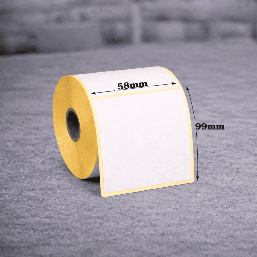 Termo TOP uzlīmes 58 x 99mm (725gab. rullī) x6 Termo TOP uzlīmes 58 x 99mm (725gab. rullī) x6