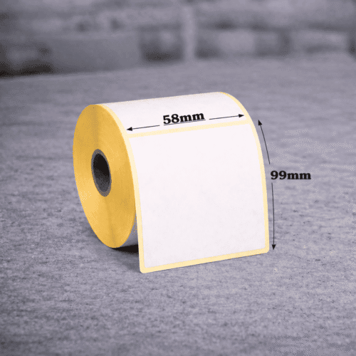 Termo TOP uzlīmes 58 x 99mm (725gab. rullī) x6