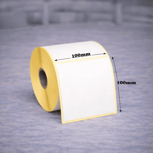 Termo TOP uzlīmes 100 x 100mm (725gab rullī) x6