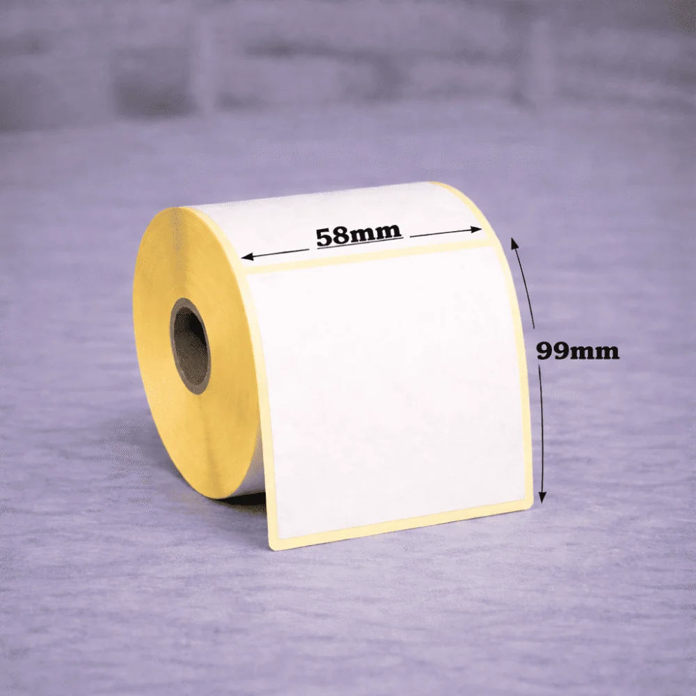 Termo TOP uzlīmes 58 x 99mm (725gab rullī) x6