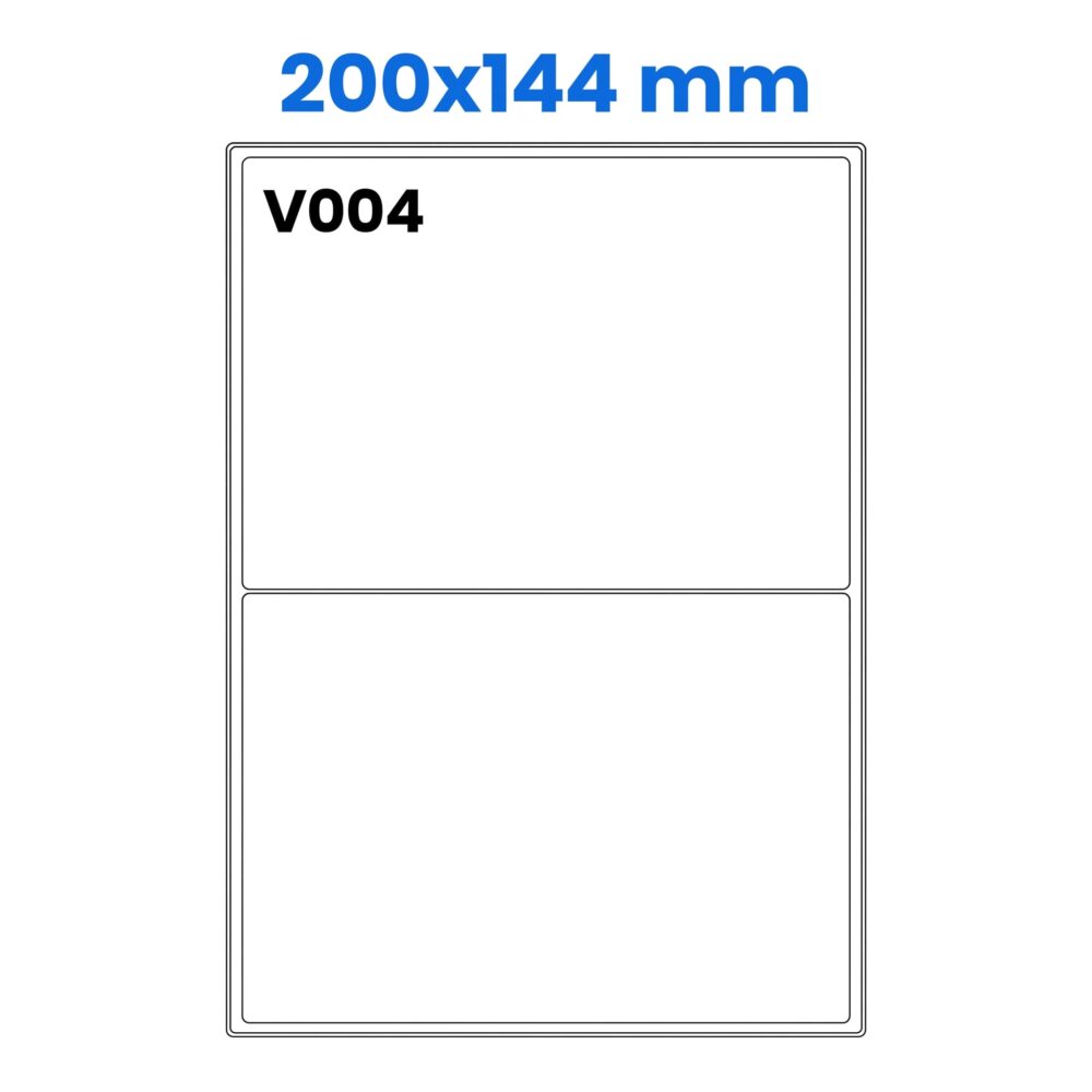 Lāzera etiķetes 200 x 144mm (V004) Lāzera etiķetes 200 x 144mm (V004)