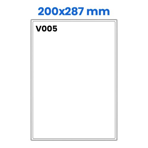 Lāzera etiķetes 200 x 287mm (V005)